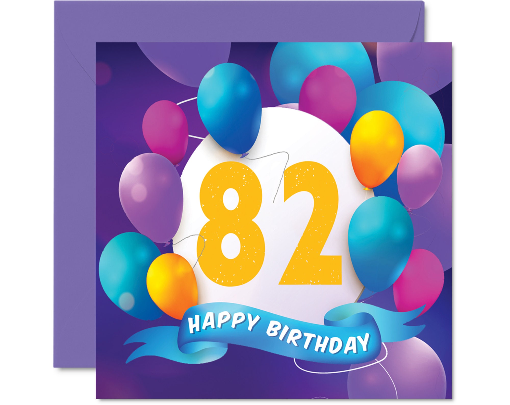 Acrylic Black 'eighty two' Script Birthday Cake Topper - Online Party  Supplies
