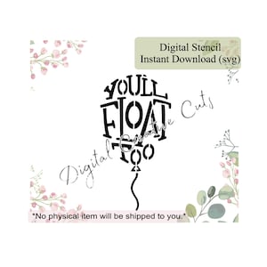 Halloween horror movie cookie stencil Digital instant download SVG file Personal use only.