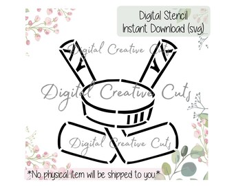 Hockey PYO cookie stencil Digital download SVG format file Personal use only.