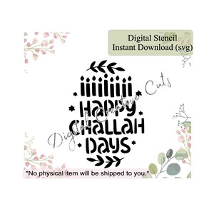 Hanukkah cookie stencil Digital instant download SVG file Personal use only.