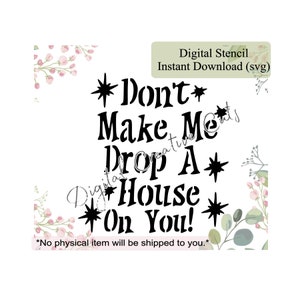 Halloween Hexe Worte Cookie Schablone Digital Instant Download SVG Datei Nur persönliche Nutzung.