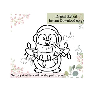 Szablon na ciasteczka PYO ze świętami Bożego Narodzenia. Plik do pobrania w formacie SVG. Tylko do użytku osobistego.