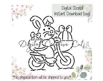 Dear Easter Bunny Letter Interactive PYO Digital Design * – Stencil  Expressions