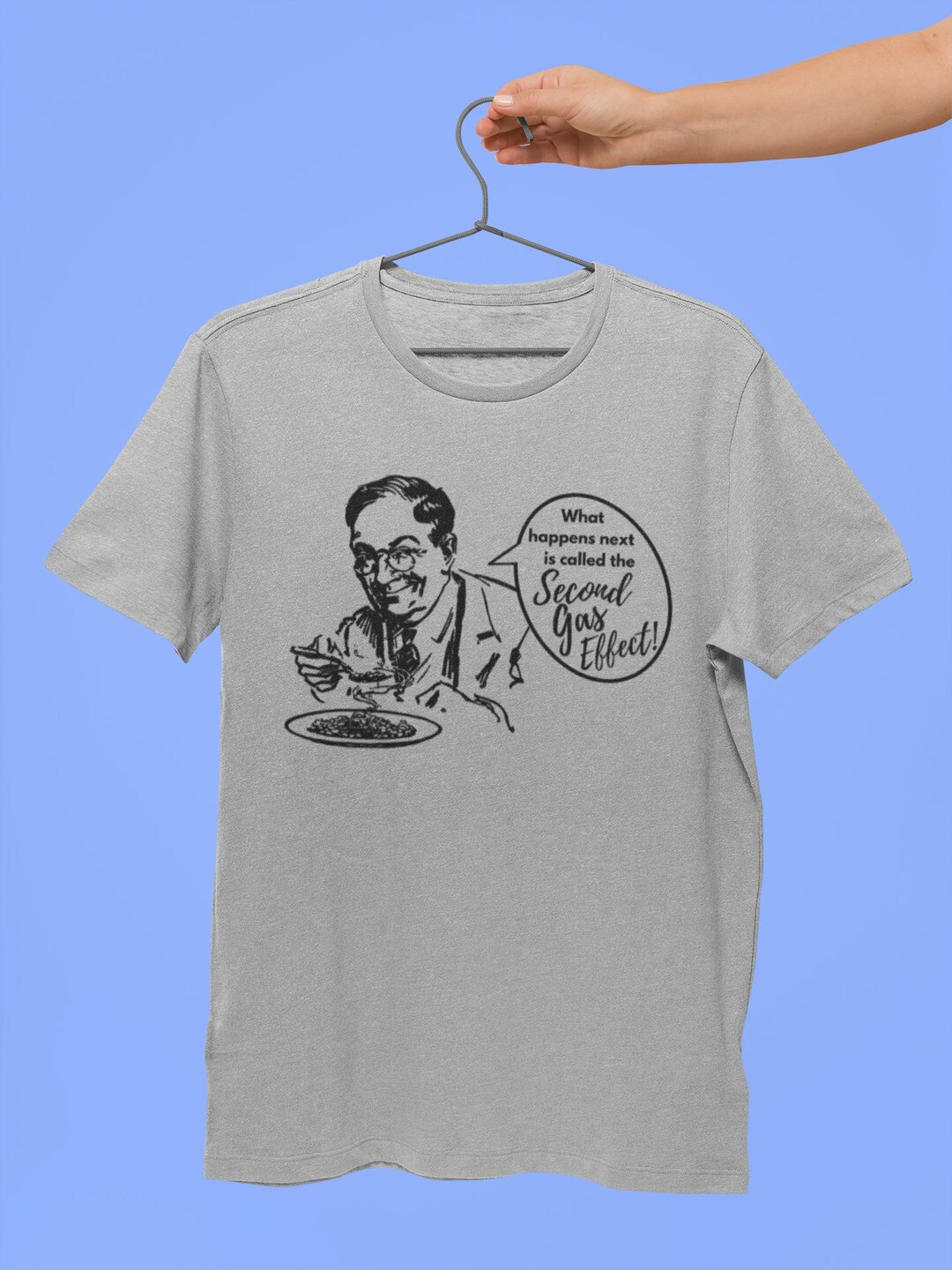 Second Gas Effect Anesthesia Humor Adult Unisex Tshirt CRNA