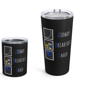 Vaso apto para lavavajillas ABC de la anestesia