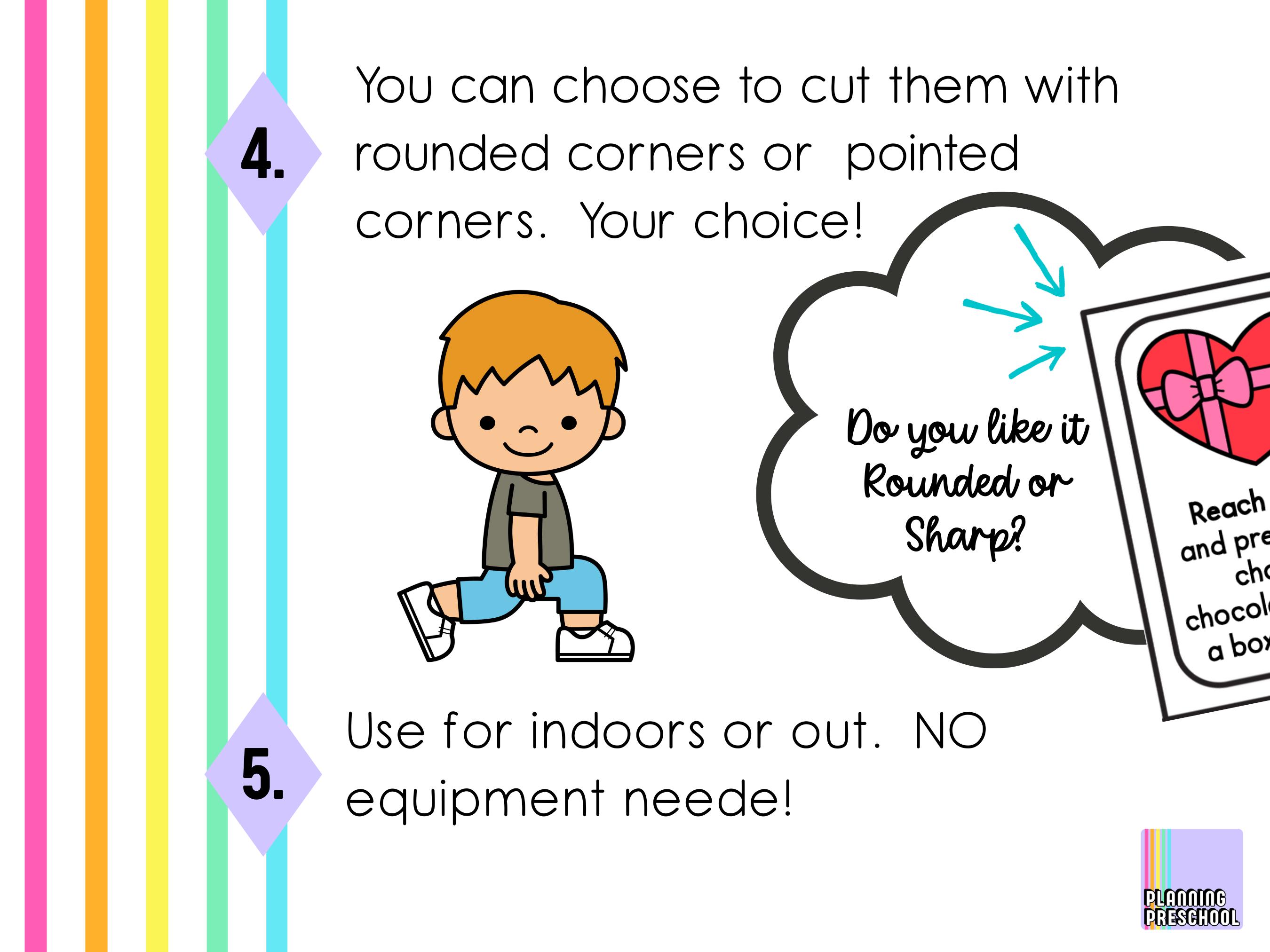 Valentine's Day Movement Cards | Brain Breaks | Kids Exercise | Simon ...