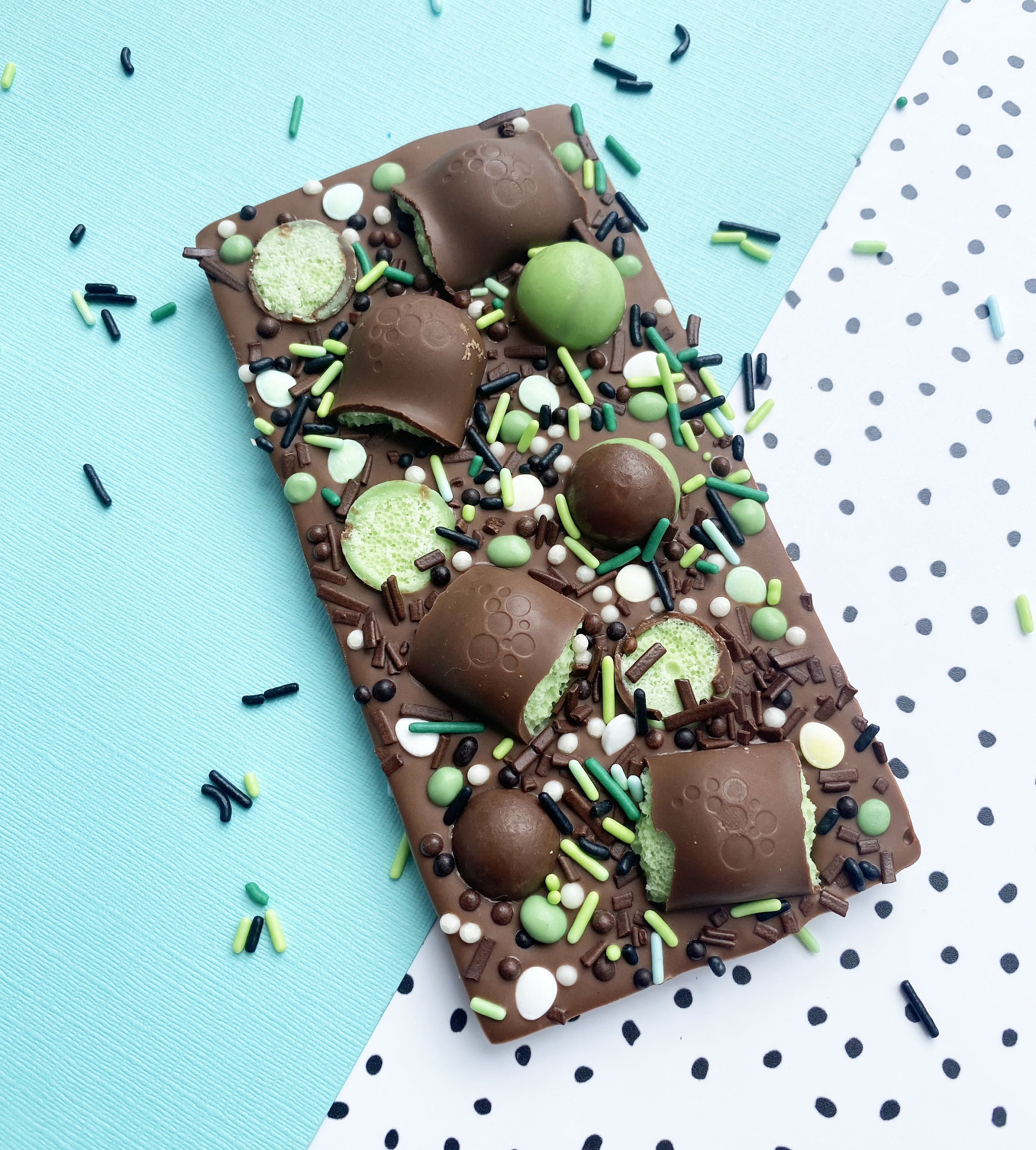 Mint Madness Chocolate Bar Luxury Chocolate Belgian Etsy
