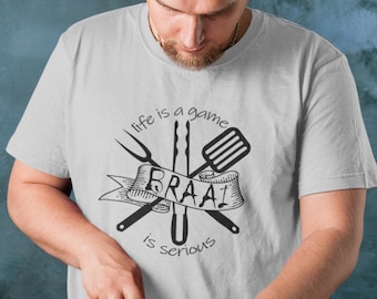 South African braai is serious T Shirt bbq, summer