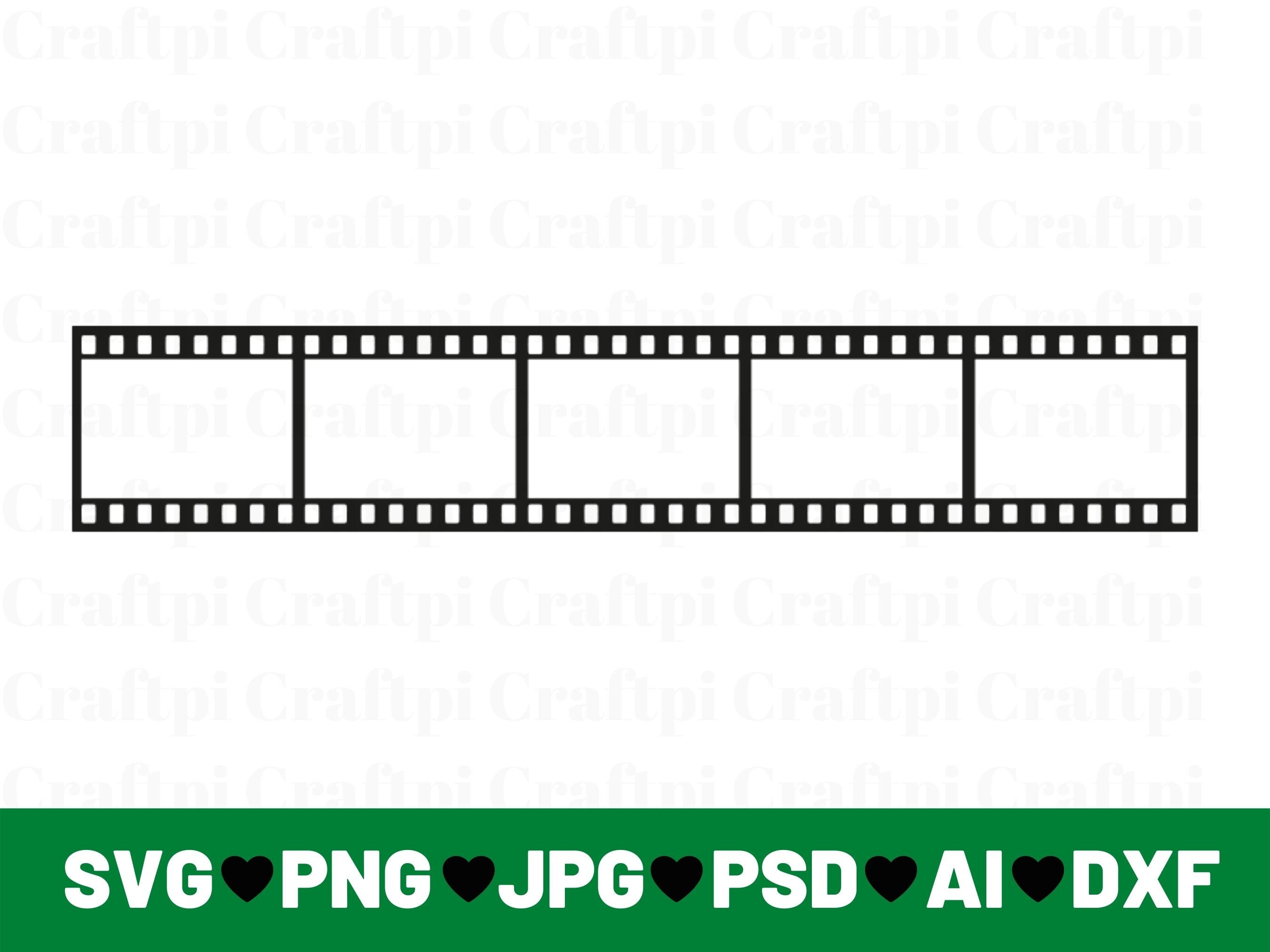 Film Strip Svg Film Strip Cut Files for Cricut Film Strip Etsy