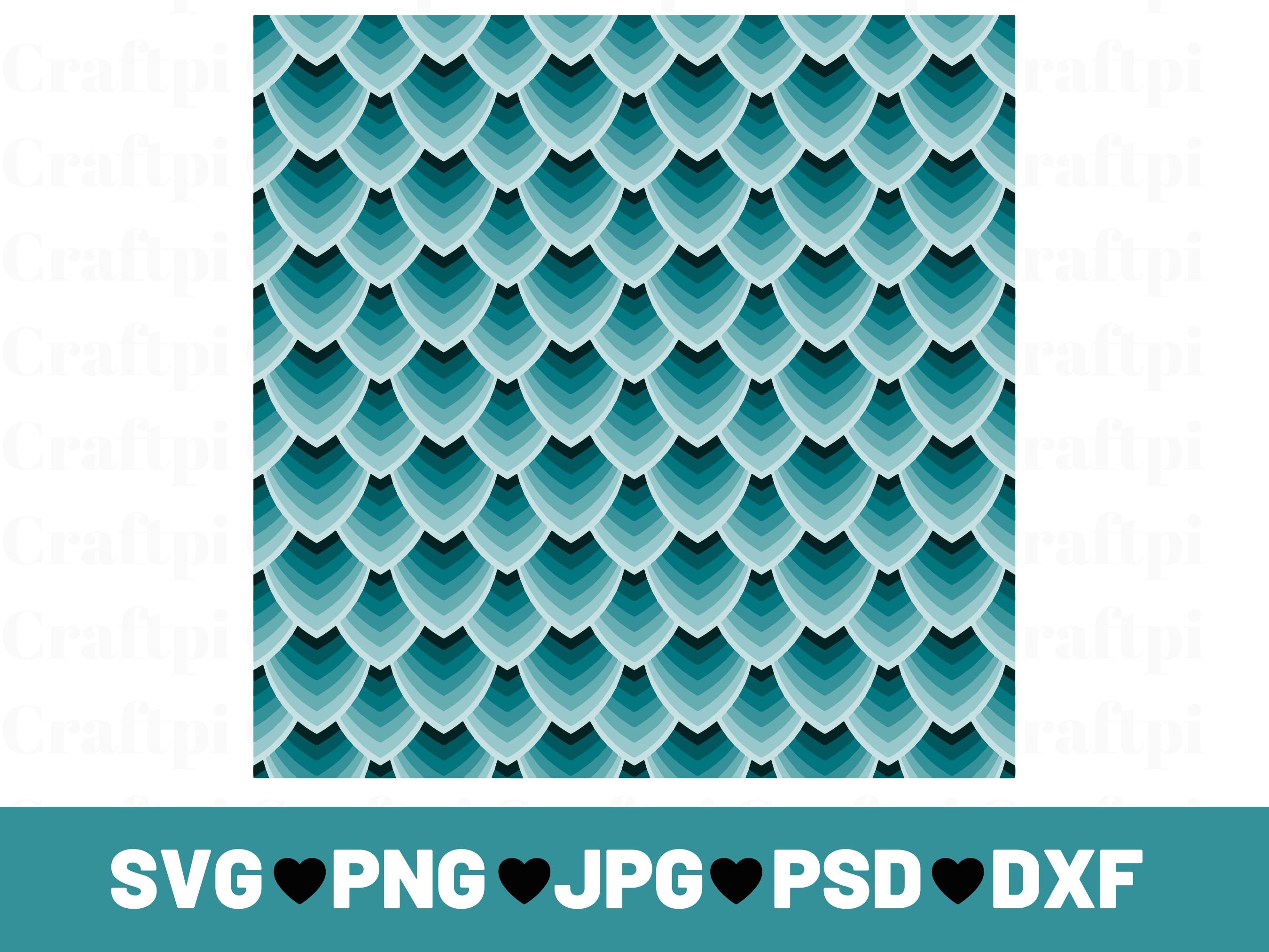 Dragon Scales Svg, Dragon Scales Cut Files for Cricut, Dragon Scales