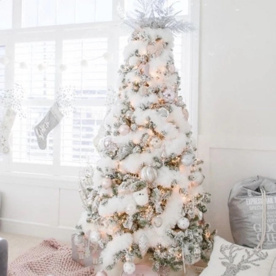 White Felt Bubble Garland 120cm Monochrome Room Decorations Sustainable  Christmas Tree Tinsel Wedding Decoratings -  Finland
