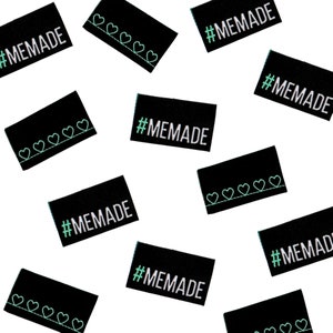 EMADE | Etiketten zum nähen, Webetiketten, Webetiketten, Aufnäher, Webetiketten, Aufnäher, #MEMADE