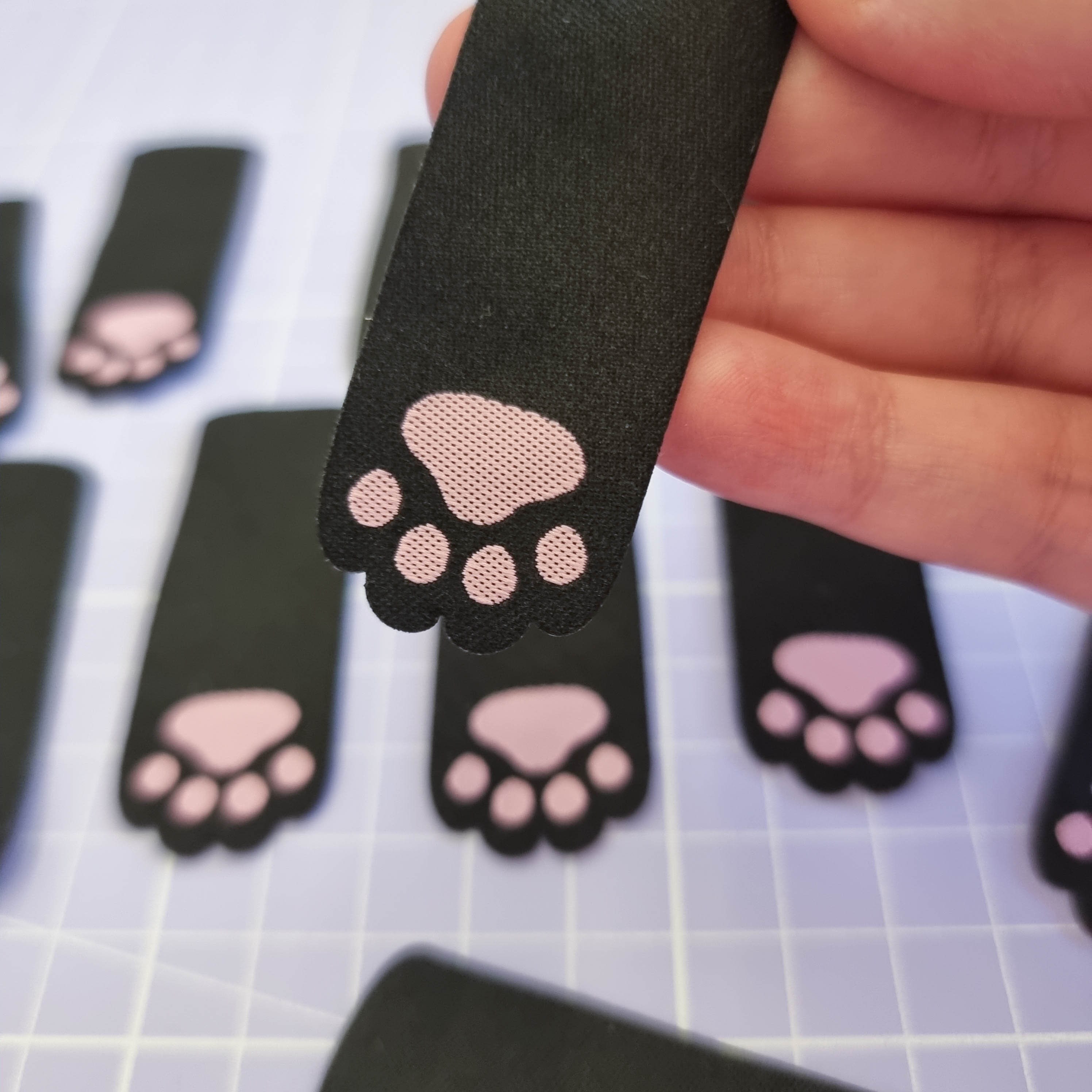 Cat Paw Labels for Makers Sew in Labels Labels for - Etsy UK