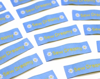 Sew Dreamy | Labels For Makers, Sew In Labels, Labels For Handmade Items, Product Tags Handmade Items, Woven Labels, Sew On Labels