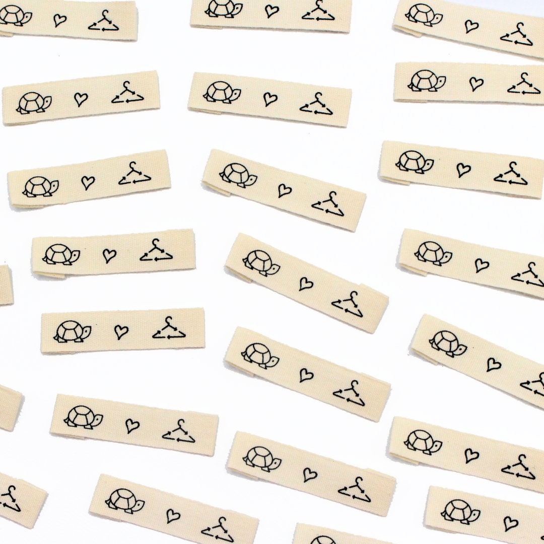 Slow Labels Slow Fashion | Labels for Makers, Sew in Labels, Labels for Handmade ...