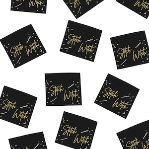 Stitch Witch | Labels For Makers, Sew In Labels, Labels For Handmade Items, Product Tags Handmade Items, Woven Labels, Sew On Labels