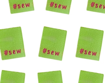 Sew | Labels For Makers, Sew In Labels, Labels For Handmade Items, Product Tags Handmade Items, Woven Labels, Sew On Labels