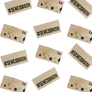 Nähen | Labels For Makers, Einnähen Etiketten, Etiketten für handgemachte Artikel, Produkt Tags Handmade Artikel, gewebte Etiketten, Aufnähen Etiketten