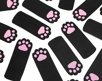 Cat Paw | Labels For Makers, Sew In Labels, Labels For Handmade Items, Product Tags Handmade Items, Woven Labels, Sew On Labels