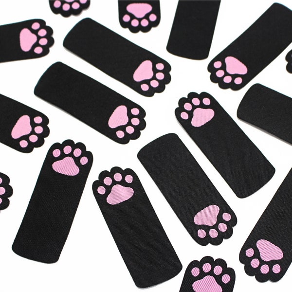 Cat Paw | Labels For Makers, Sew In Labels, Labels For Handmade Items, Product Tags Handmade Items, Woven Labels, Sew On Labels