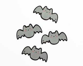 Cutie Bat | Labels For Makers, Iron on labels, Labels For Handmade Items, Product Tags Handmade Items, Woven Labels, Iron On Patches