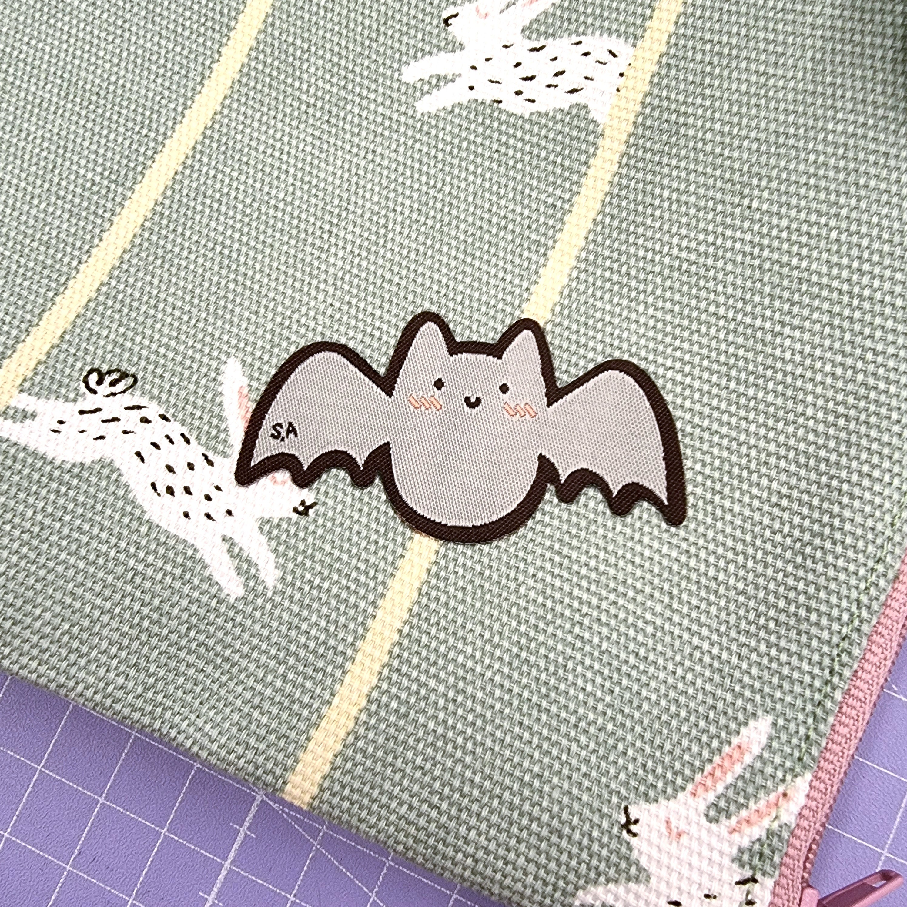 Cutie Bat | Labels for Makers, Iron on Labels, Labels for Handmade ...