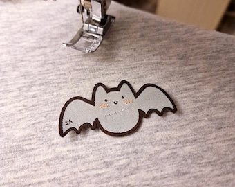 Sew In Cutie Bat | Labels For Makers, Sew In Labels, Labels For Handmade Items, Product Tags Handmade Items, Woven Labels, Sew On Labels