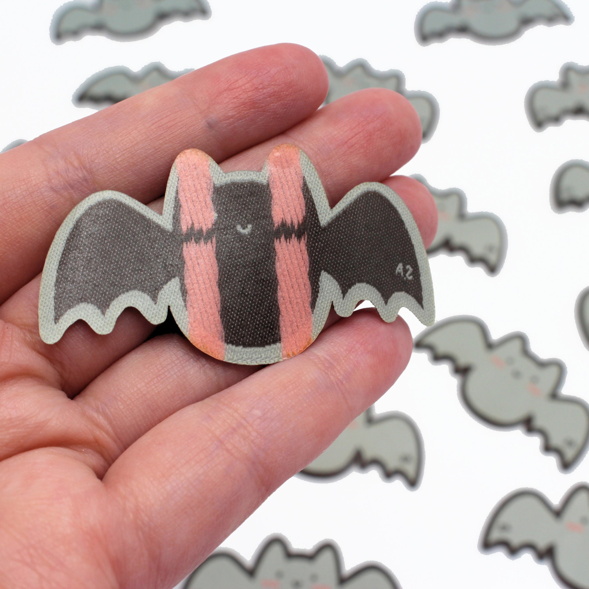 Cutie Bat | Labels for Makers, Iron on Labels, Labels for Handmade ...