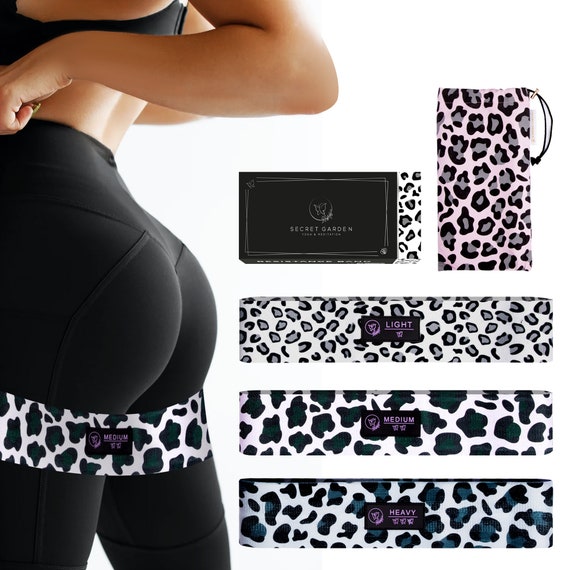 Leopard print booty band hotsell