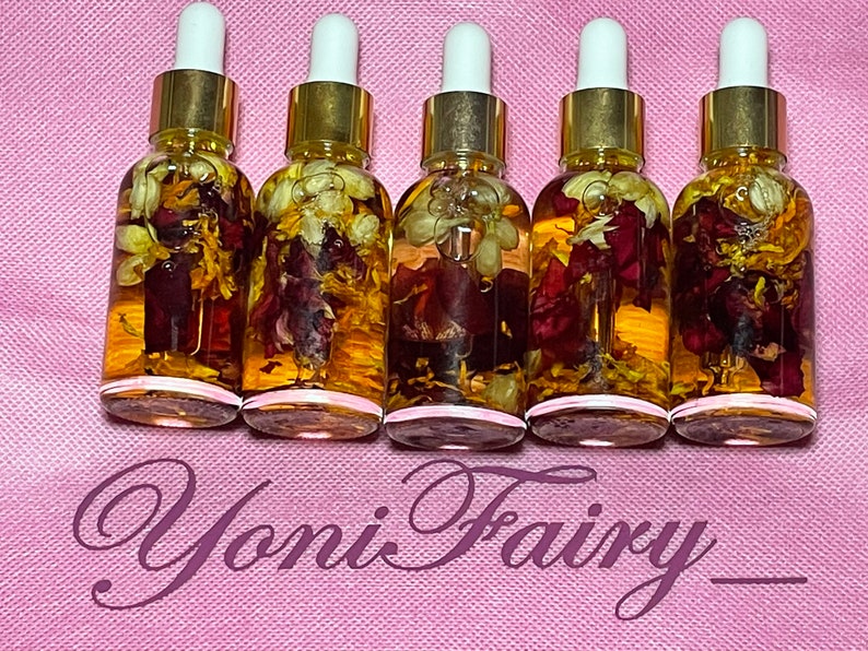 Yoni Oil Juicy Coochie Yoni Oil Herbal Infused Yonioil Etsy