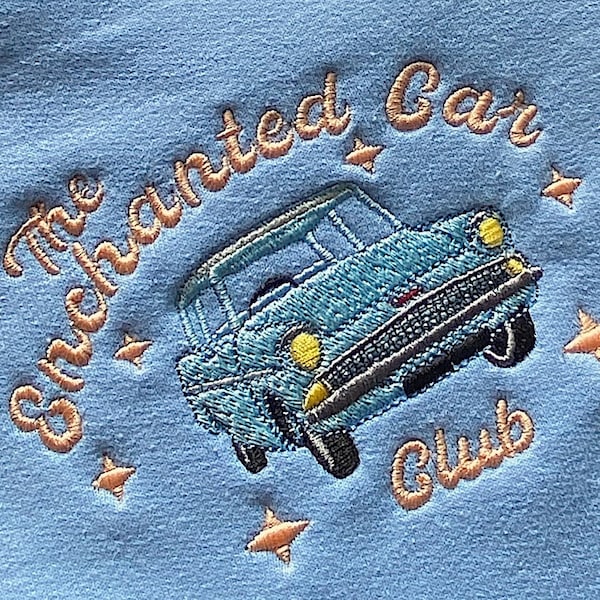 Enchanted Car Club Embroidered Sweatshirt