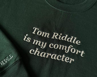 Tom Riddle Embroidered Sweatshirt