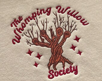 Witchy Willow Society Embroidered Sweatshirt