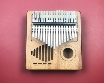 Radio Kalimba Gift for Valentines  Engraved Custom Kalimba Anniversary Gift Christmas Gift