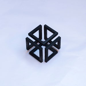3D-utskriven oändlighetskub - 5 cm - Dekorativ eller för fidgetändamål - Finns i olika färger