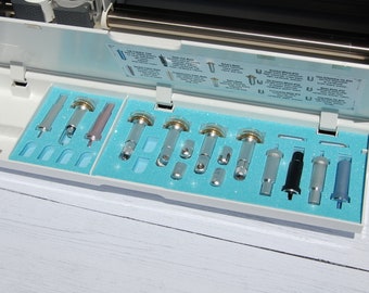 Tool and Blade Organizer Tray Insert for Cricut Maker, 3 4 Middle Medium Big Storage Holder, Accessories Caddy, Glitter Foam Compartment Lid