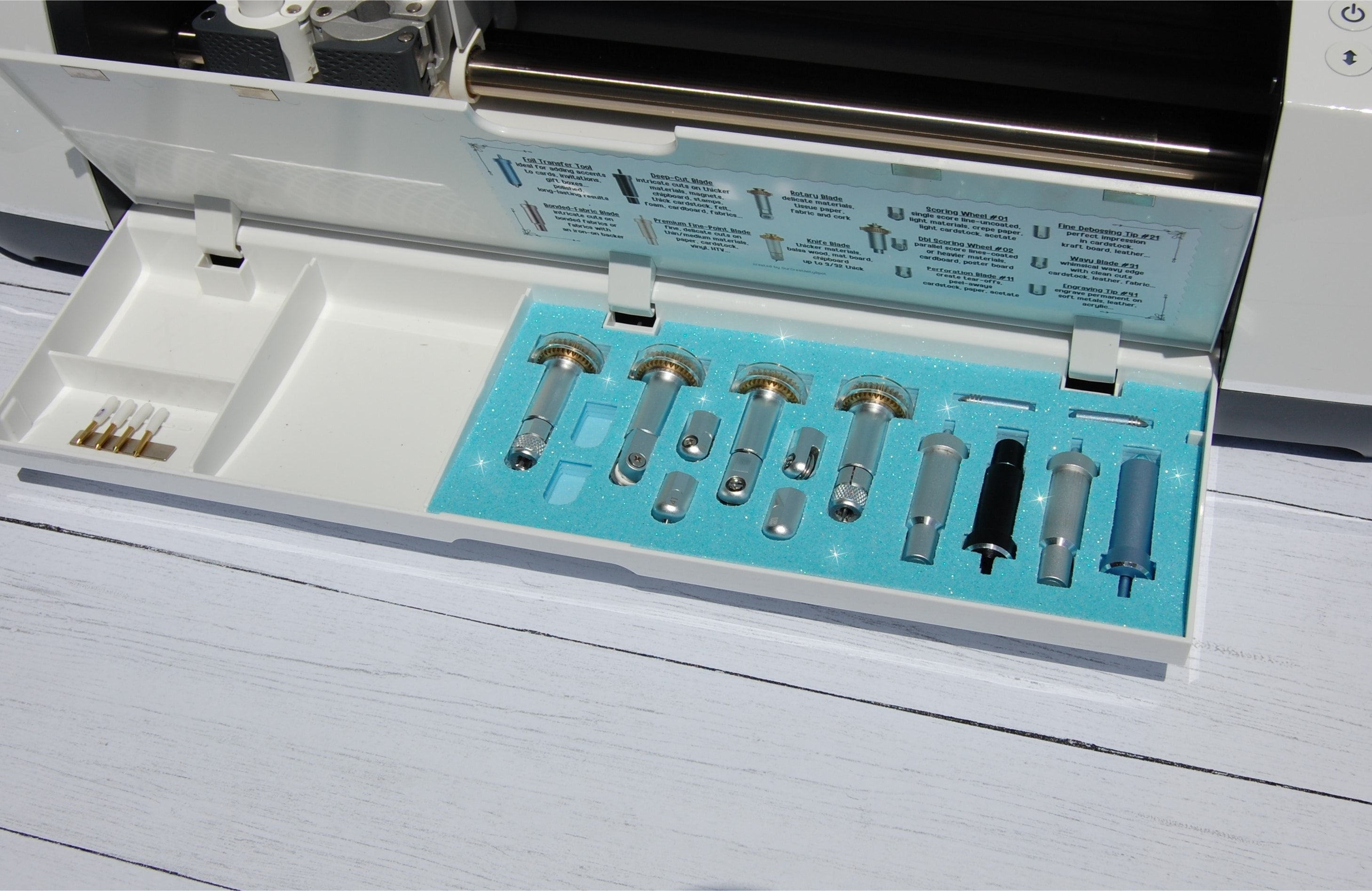  XCJD Organizer for Cricut Tools and Accessories Blade