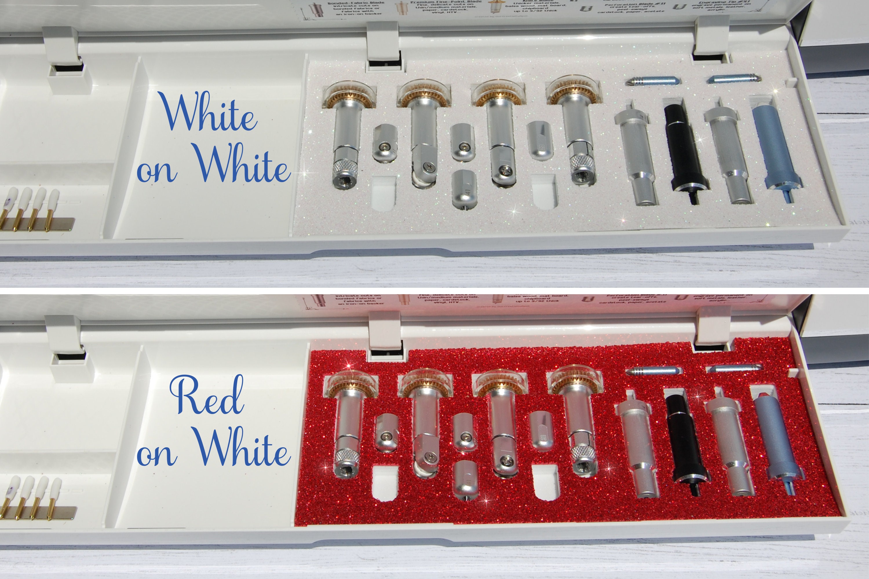 Cricut Blade and Tool Organizer for Cricut Maker, Maker 3 Accessories Holder, Blade Storage for