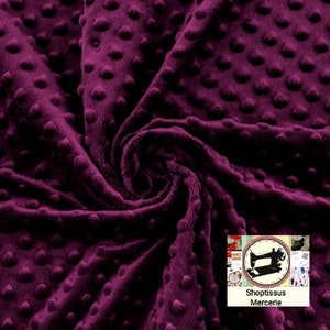 Premium 3D Minky Fabric High quality 380g/M2 160cm width