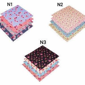 1 flowery wax and 1 silksatin Set of 2 fabrics matching colors 50cm / 116 each.
