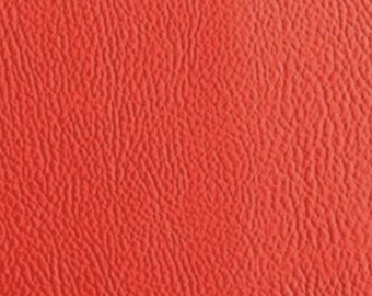 GRAINED IMITATION LEATHER, "Skay", color Red, from 50cm/70cm or 140cm in width to choose from. Free delivery.