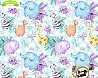 100% Premium Cotton Printed Fabric 160 cm wide (Width) Oeko-tex certified