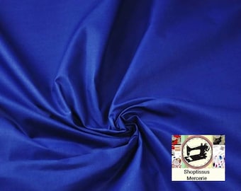 100% Cotton Plain Blue Fabric 160cm wide