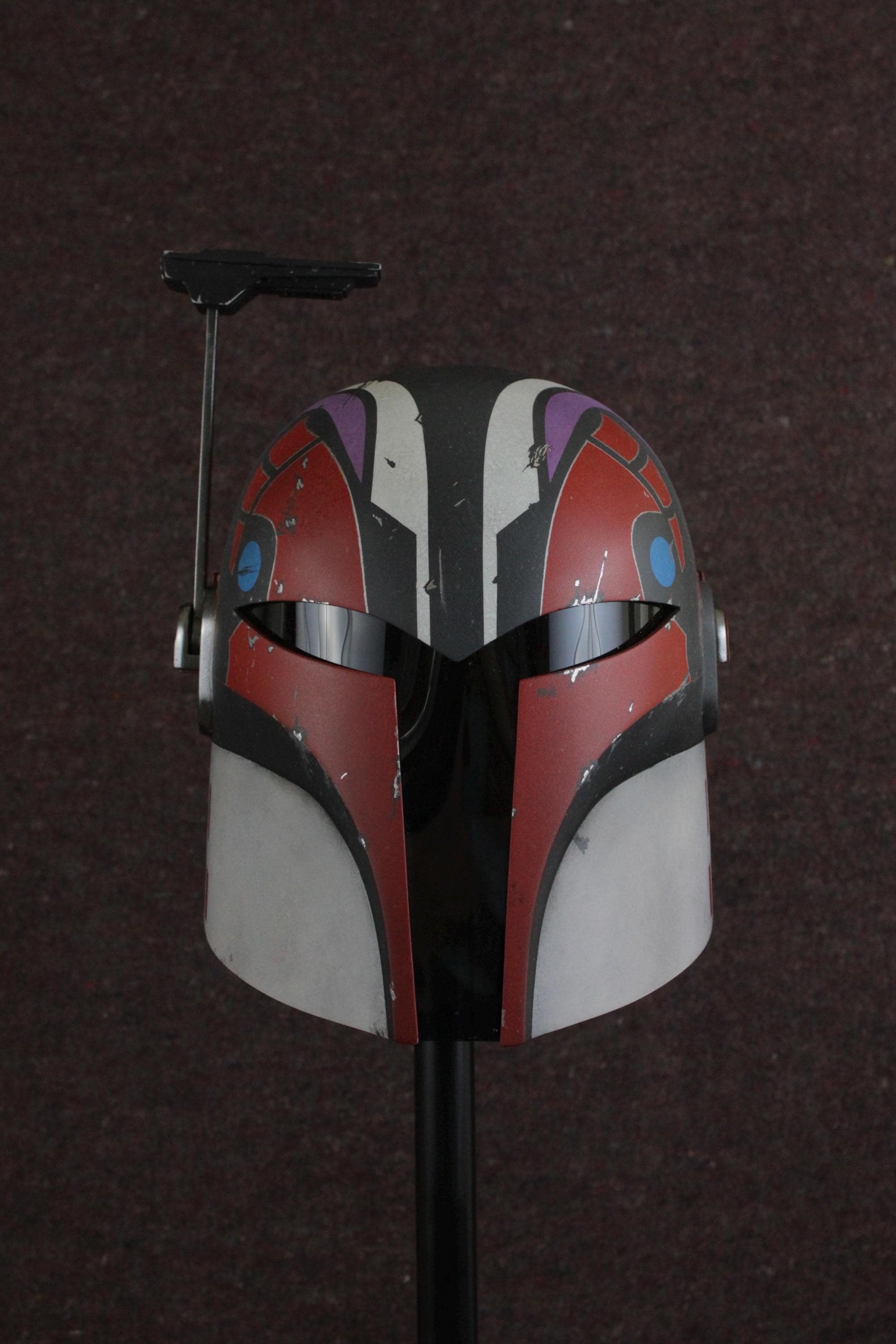 Sabine Wren Helmet, Painted Resin Cast Replica Mandalorian Cosplay from Star Wars Ahsoka