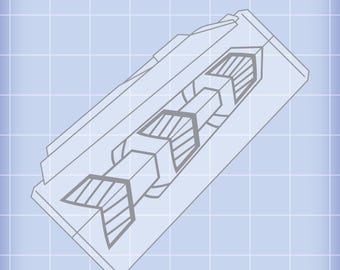 Sabine Wren Gauntlet Design Template for Live Action Sabine Wrist Armor