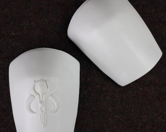 Bo Katan Mandalorian Shoulder Armor, Resin Cast, cold cast aluminum Post-Imperial Nite Owl