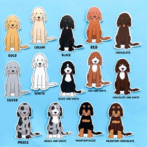 Doodle Sticker | Golden Doodle Sticker | Goldendoodle Sticker | Labradoodle Sticker | Bernedoodle Sticker | Sheepadoodle | Aussiedoodle