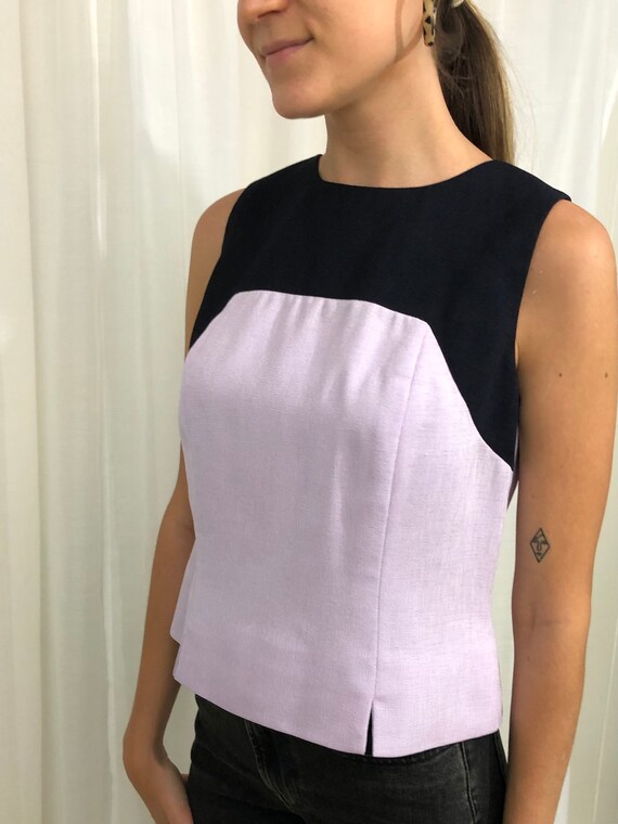 A0004/   1990s Amanda Smith Sleeveless Shell