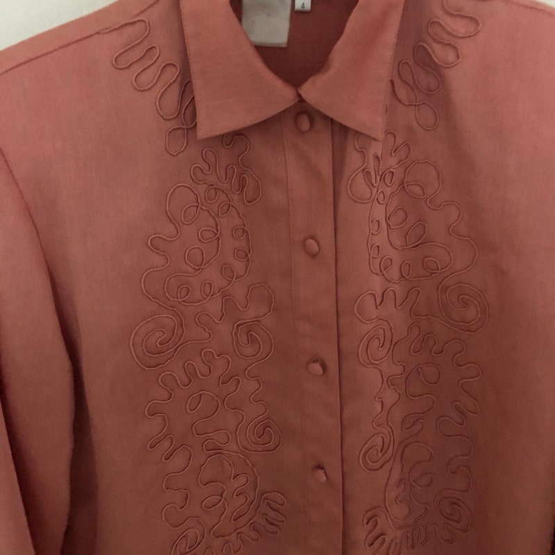 Deidra Dusty Rose Blouse 6390 main image 0