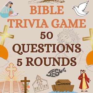 Jeu-questionnaire sur la Bible | Plaisir en famille | Louons le Seigneur | Activité de groupe